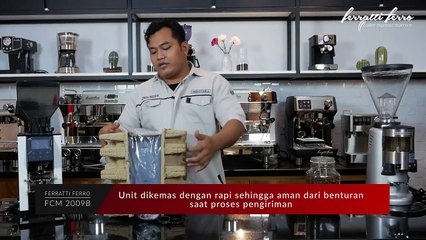 UNBOXING & REVIEW MESIN ESPRESSO FERRATTI FERRO FCM2009B