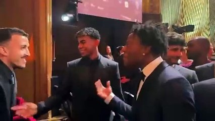 IShowSpeed''in Ballon d'Or buluşmasında Lamine Yamal'dan ilginç isteği!
