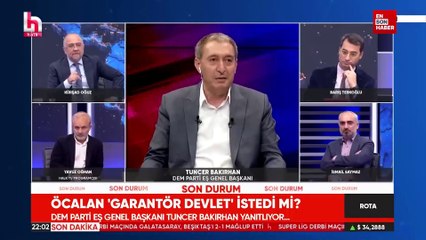 DEM Parti'den Öcalan ABD'nin garantör ülke olmasını istedi iddiasına yanıt