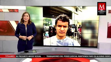 Marchan en centro histórico en apoyo a Diana Sánchez. Magda González, 28 de octubre 2024