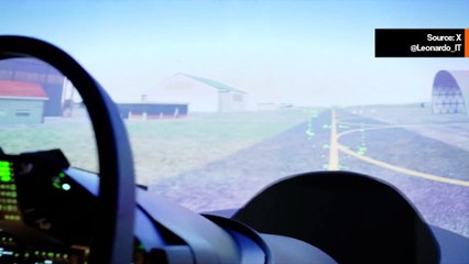 ビデオ：M-346の統合トレーニングシステム