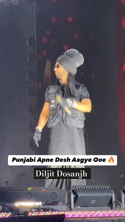 Delhi Concert DIL-LUMINATI TOUR 2024 Diljit Dosanjh Latest video #diljitdosanjh #liveconcert #shorts