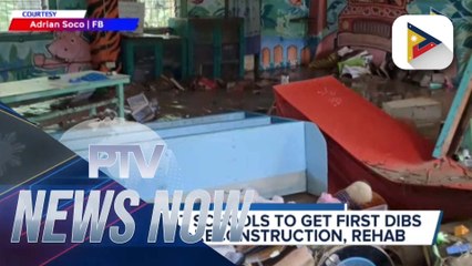 Kristine-hit schools to get first dibs on DepEd reconstruction, rehab
