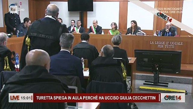 Ore 14 202425 - Giulia Cecchettin Turetta in aula Perche ho ucci