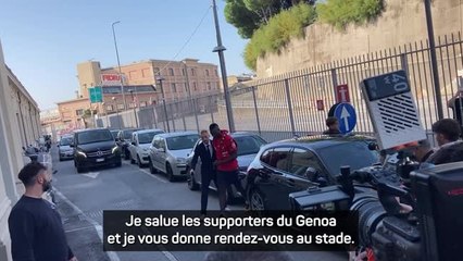 Genoa - Balotelli : “Je n'ai pas vraiment envie de bavarder, je veux juste commencer”