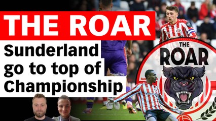 Sunderland win three in three to go top of Championship by five points