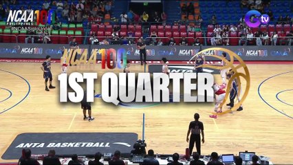 NCAA Basketball San Beda vs JRU (First Quarter) | NCAA Season 100