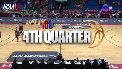 NCAA Basketball San Beda vs JRU (Fourth Quarter) | NCAA Season 100