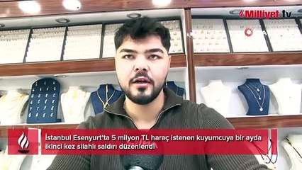 İstanbul'da 5 milyon haraç istenen iş yerine bir ayda ikinci saldırı!