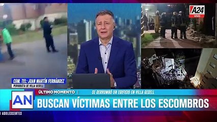 Tragedia en Villa Gesell: se derrumbó un edificio de 10 pisos