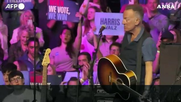 Usa2024: Obama, Springsteen e Legend per Kamala Harris