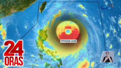 Bagyong Leon Update: Malakas na Typhoon, Malawak na Ulap na Nagbabadya ng Malalakas na Panahon ☔