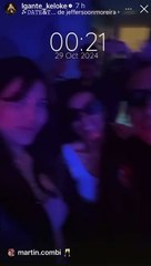 LGante festejó su libertad en una fiesta junto a Wanda Nara