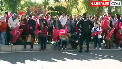 Cumhuriyetin 101'inci yılı Eskişehir'de coşkuyla kutlandı