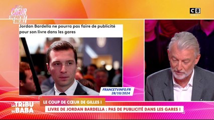 Livre de Jordan Bardella : pas de publicité dans les gares !