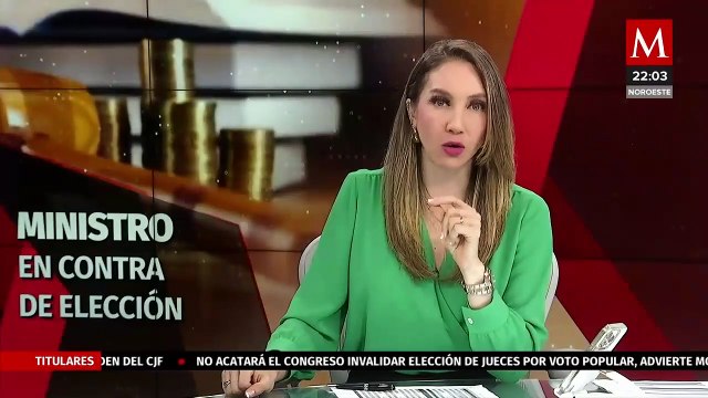 Ministro Alcántara propone invalidar elección del Poder Judicial