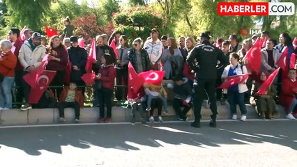 Cumhuriyetin 101'inci yılı Eskişehir'de coşkuyla kutlandı