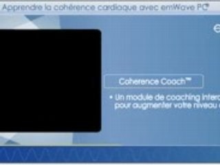 la cohérence cardiaque avec emwave PC,logiciel référence