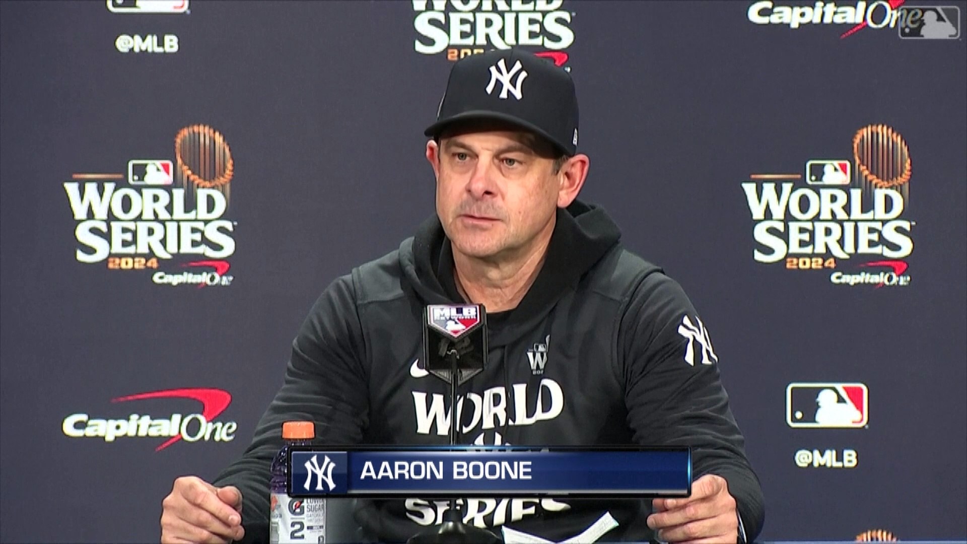 'Hopefully we can be this amazing story' - Boone on the Yankees ...
