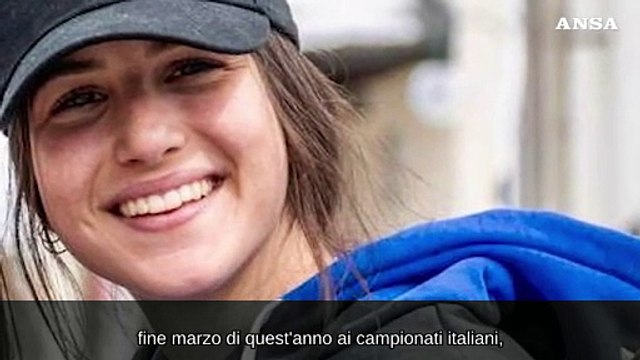 Coni in lutto per la morte della giovane azzurra Matilde Lorenzi