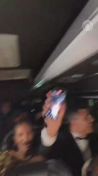 Rodri de celebración después del Balón de Oro