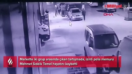 İzmir'de markette cinayet! Polis memuru Mehmet Sıddık Temel hayatını kaybetti