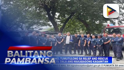 Makati CDRRMO, tumutulong sa relief and rescue operation sa Bicol dala ang makabagong kagamitan