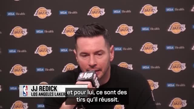 Lakers - J.J. Redick : “LeBron a manqué des tirs qu’il réussit d’habitude”