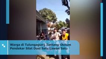 Warga di Tulungagung Tantang Oknum Pendekar Silat Duel Satu Lawan Satu