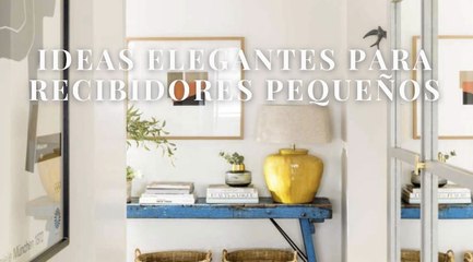 10 ideas estilosas y muy elegantes para recibidores pequeños que querrás copiar en tu casa // VIDEO