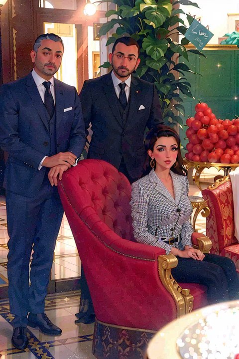 La princesse Lalla Khadija, 17 ans, impressionne Emmanuel et Brigitte Macron