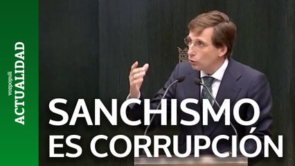 Almeida, contra el Sanchismo/corrupción