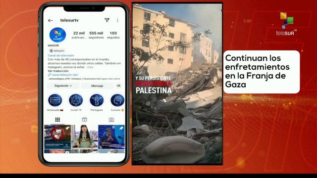 Conexión Digital Matutina 29-10 Palestinos desplazados por ataques israelí