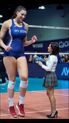 10ft+ Volleyball Player Steals the Spotlight with Dance Performance! #shorts #shortsdance 매우 키가 큰 여자 - My ZoNe (1080p50, h264, youtube)