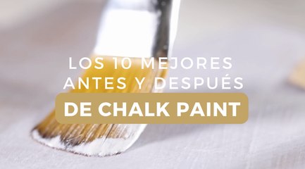 Pintura a la tiza o chalk paint: qué es y cómo aplicarla en tus muebles