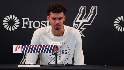 Spurs - Wembanyama sur les élections : “C'est intéressant et surtout que c'est un système vraiment”