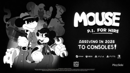 Mouse P.I. For Hire Official Console Announcement Trailer