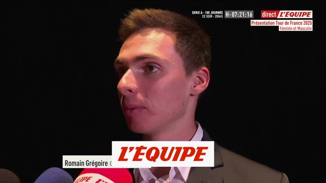 Romain Grégoire : « Un parcours qui fait envie » - Cyclisme - TDF 2025
