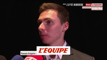 Romain Grégoire : « Un parcours qui fait envie » - Cyclisme - TDF 2025