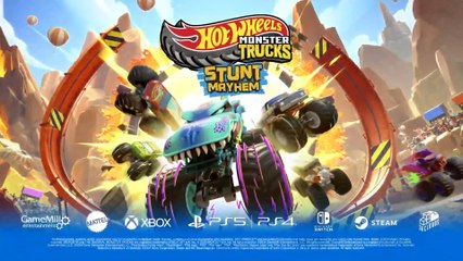 Hot Wheels Monster Trucks Stunt Mayhem Official Launch Trailer