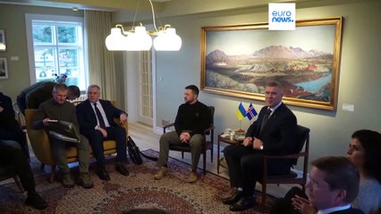 Selenskyj in Island: Ukrainisch-nordischer Gipfel in Skandinavien