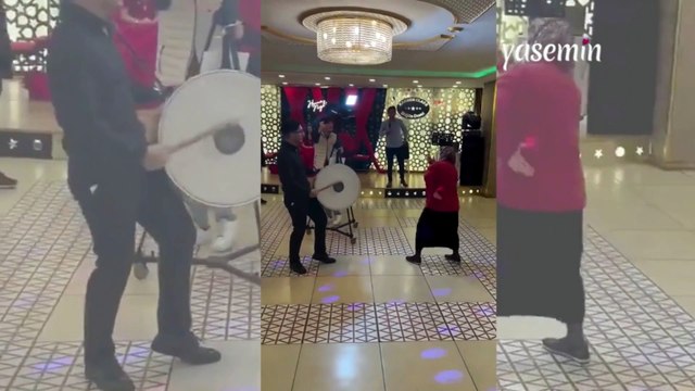 Herkesi şaşkına çeviren performans: Kına gecesine katılan yaşlı kadın pistin tozunu attırdı!
