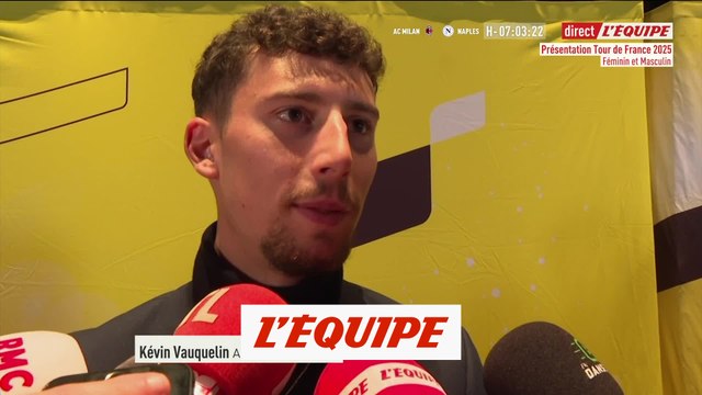 Kévin Vauquelin : « Des étapes très dures » - Cyclisme - TDF