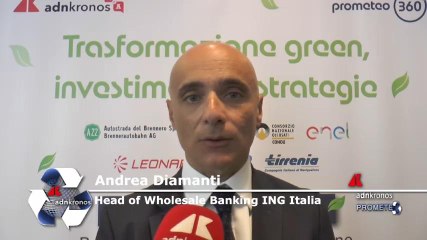 Diamanti (ING Italia): “Investimenti in innovazione sono la chiave per la sostenibilità”