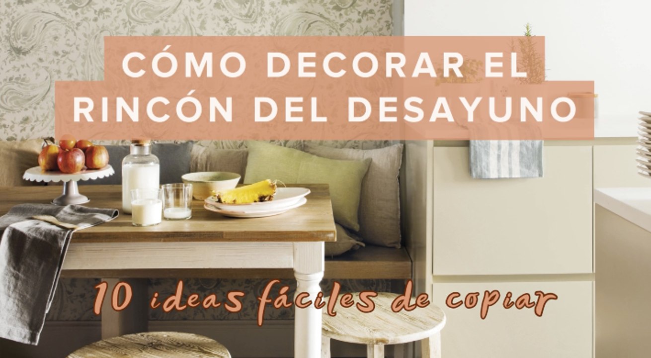 Los 24 rincones de desayuno más bonitos de la revista El Mueble: ingeniosos y con buenas ideas para copiar