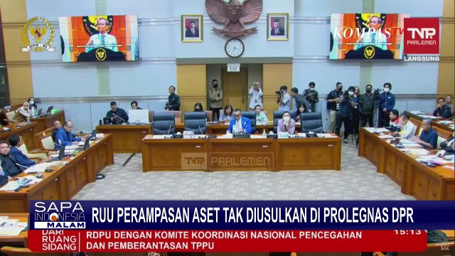 RUU Perampasan Aset Tidak Masuk Prolegnas DPR: Apa Motif di Baliknya?