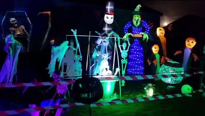 A halloween spooktacular display will return to Llanon this week