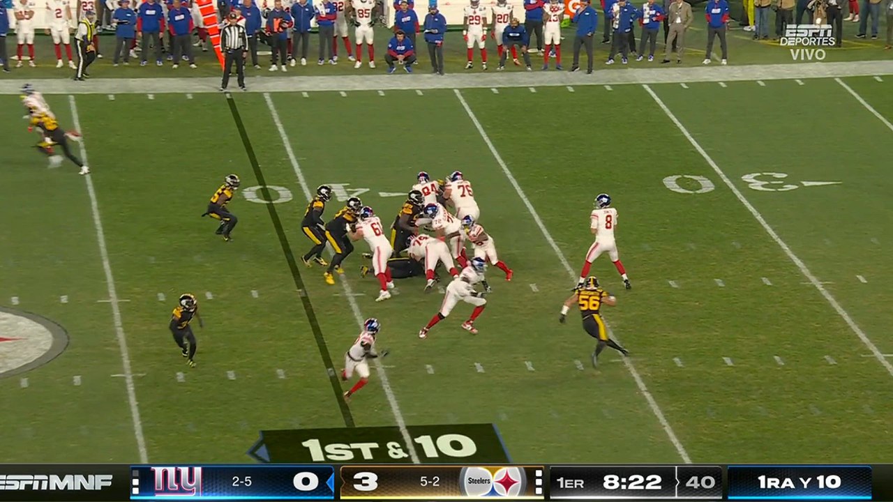 Resumen del Pittsburgh Steelers vs New York Giants