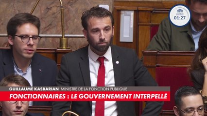 Fonctionnaires : le gouvernement interpellé par LFI