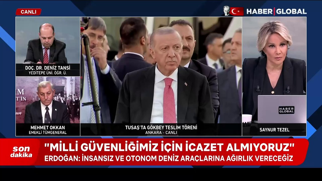 Milli helikopter ve uçaklardan TUSAŞ'ta gövde gösterisi: GÖKBEY de filoya eşlik etti